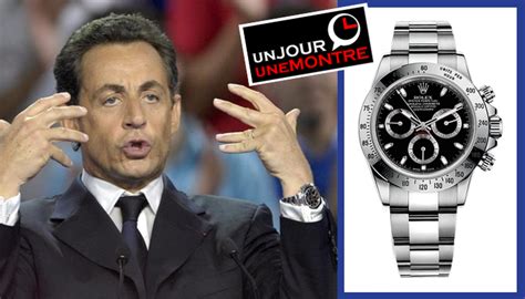 sarkozy montre rolex|sarkozy rolex daytona.